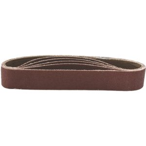 SANDING BELT 30 X 451 POWER HOLE 100 GRIT 5/PK