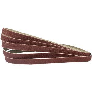 POWERFILE SANDING BELT 13 X 451MM 40 GRIT 5/PK