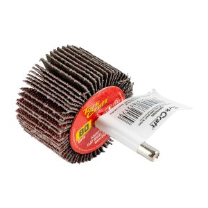 FLAP WHEEL 40 X 30 X 6MM SHAFT 80 GRIT PER EACH