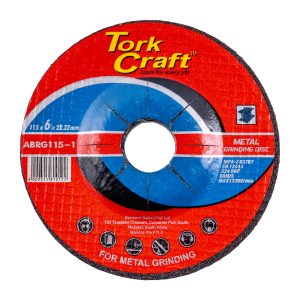 GRINDING DISC FOR STEEL 115 X 6.0 X 22.2MM