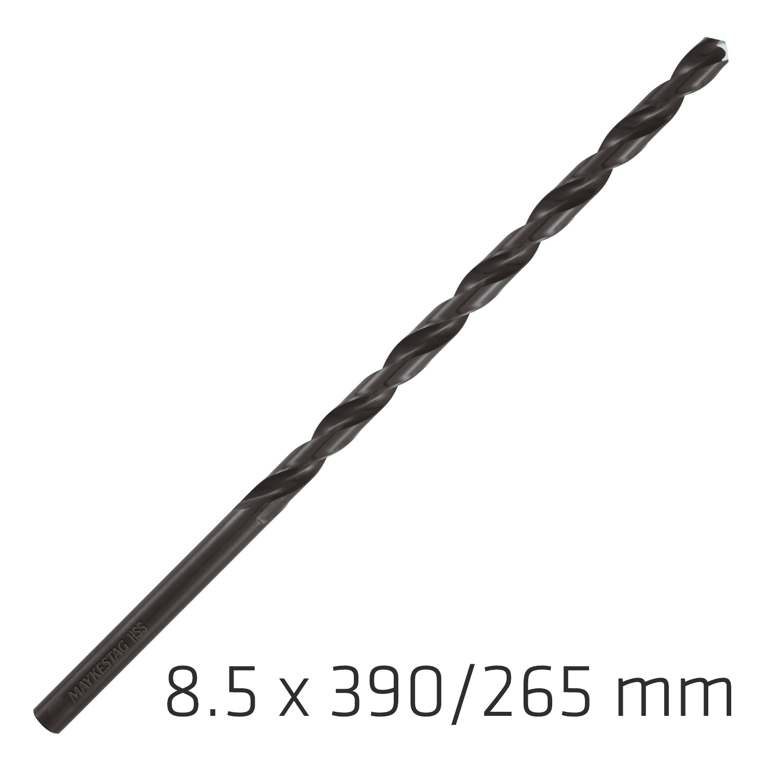 HSS DRILL BIT 8.5MM 390X265MM EXTRA LONG