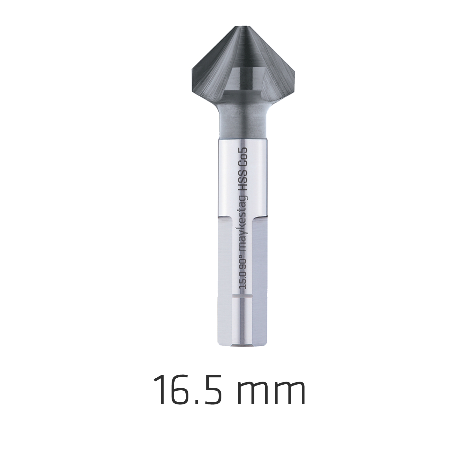 HSS-ECO5 COUNTERSINK 90 16.5 DIN 335 SHAPEC 3-SURFACE SHANK