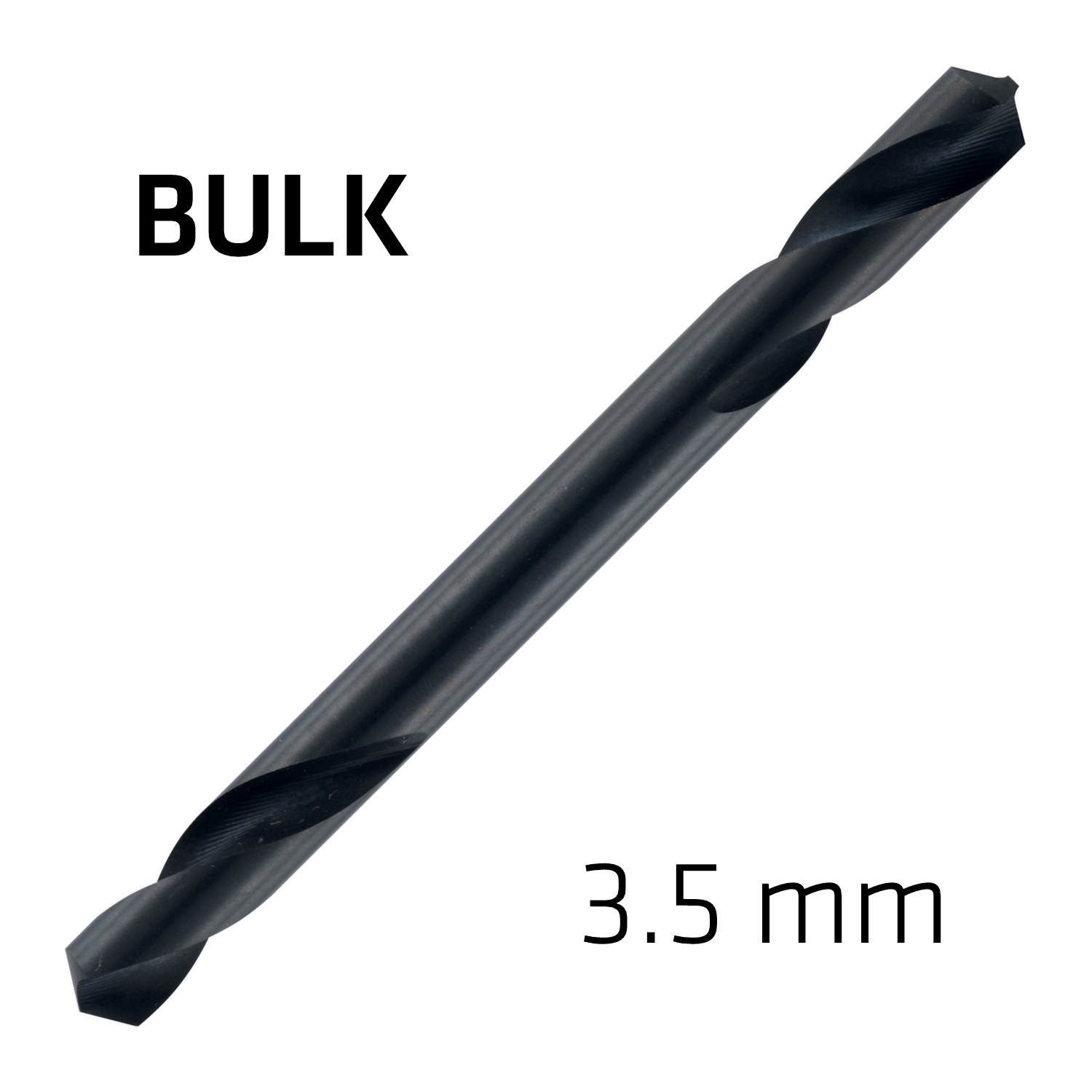 HSS SUPER DRILL BIT DOUBLE ENDED 3.5MM BULK