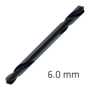 HSS SUPER DRILL BIT DOUBLE ENDED 6.0MM 1/PACK