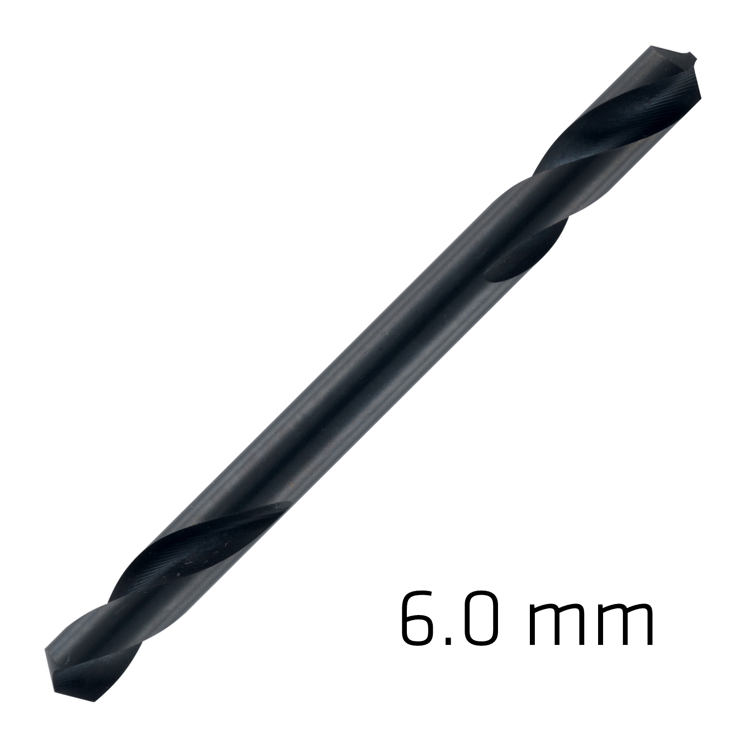 HSS SUPER DRILL BIT DOUBLE ENDED 6.0MM 1/PACK