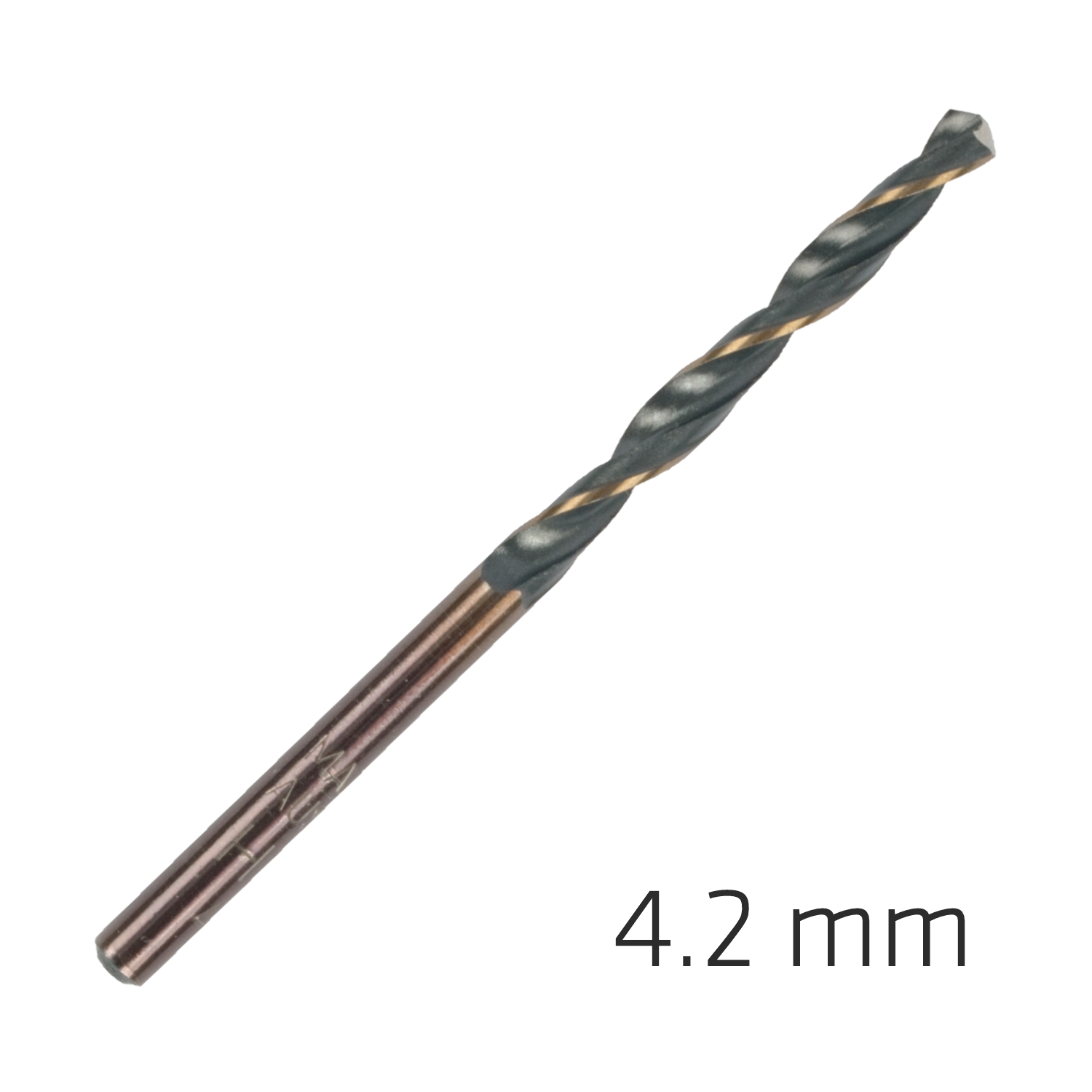 HSS SPRINT MASTER 4.2MM 10-PACK HANG TAG DIN 338 ALPEN DRILL BITS