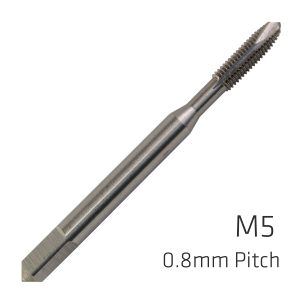 MACHINE TAP COBALT 5MM IN POUCH 0.8MM PITCH