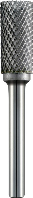 TC ROTARY BURR 12MM CYL CW FRONT CUT FOR ALUMINIUM