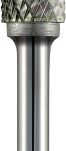 TC ROTARY BURR 12MM BALL NOSE FOR HARD METALS