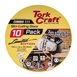 CUTTING DISC METAL 115 X 1.0X 22.23 10PC LTD EDITION TIN