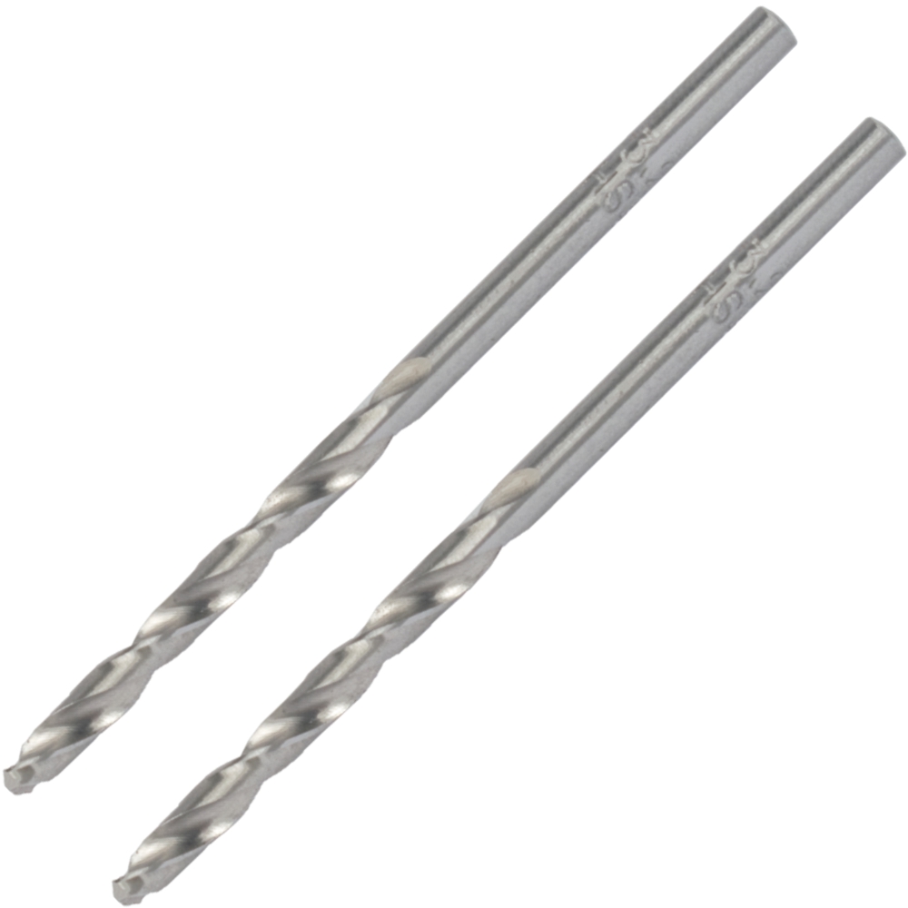 DRILL HSS 3.2MM 135DEG 2/CARD INDUSTRIAL BIT