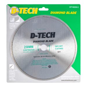 DIAMOND BLADE CONTINUOUS RIM 230X22