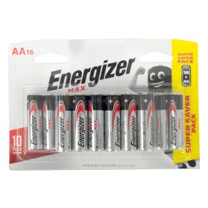 MAX AA BATTERY-16PACK (MOQ 6) ENERGIZER