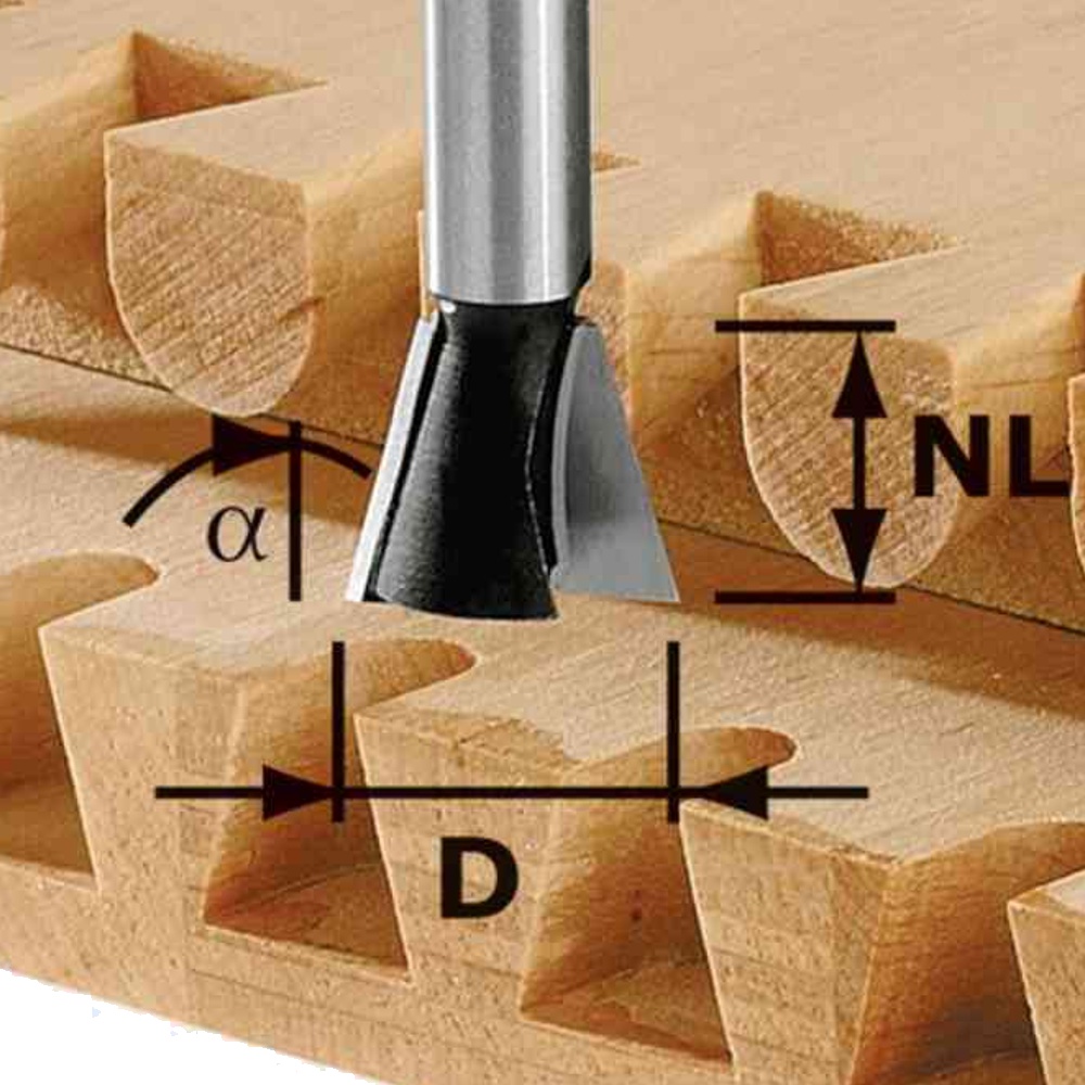 DOVETAIL CUTTER HW VS600 D14