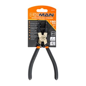 FIXMAN INTERNAL CIRCLIP PLIERS 7'/175MM X 90 DEG