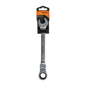 FIXMAN FLEXIBLE RATCHET COMBINATION WRENCH 17MM