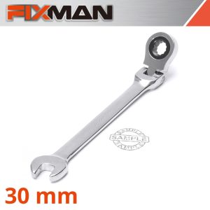 FIXMAN FLEXIBLE RATCHET COMBINATION WRENCH 30MM
