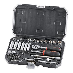 FIXMAN SOCKET DRIVE SET 42PC X 1/4'