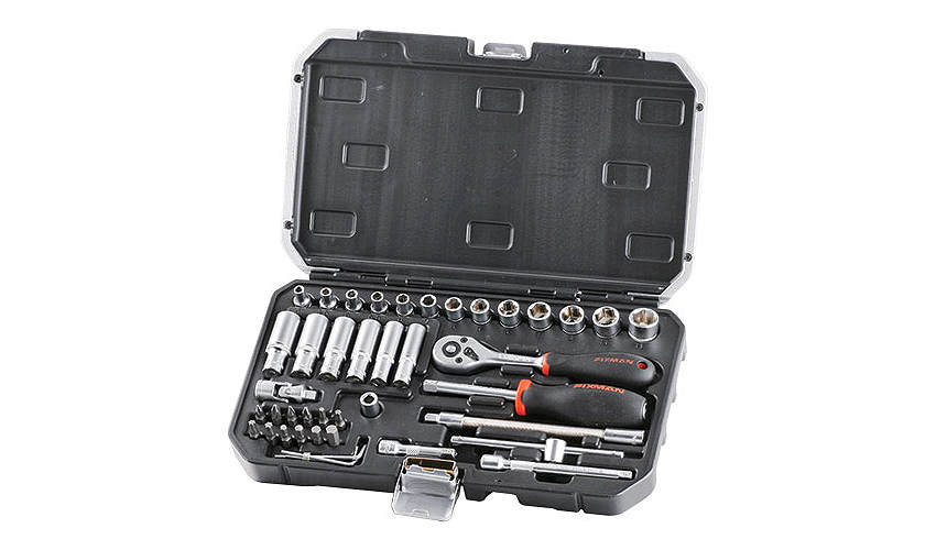 FIXMAN SOCKET DRIVE SET 42PC X 1/4'