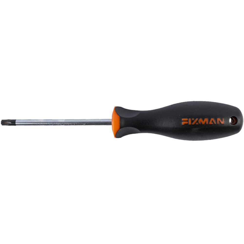 FIXMAN S/DRIVER TORX T30 6X100MM CRV WITH ERGONOMIC HANDLE