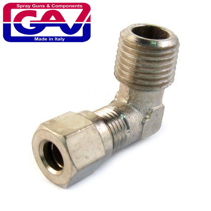 CONICAL MALE ELBOW 6 X 1/4