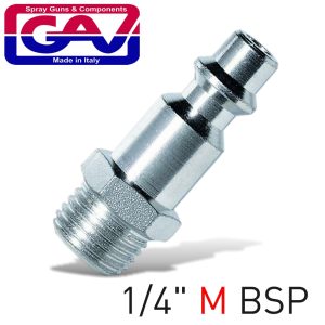 QUICK COUPLER INSERTS 1/4'M USA