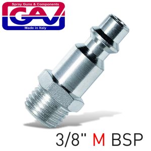 QUICK COUPLER INSERTS 3/8M USA