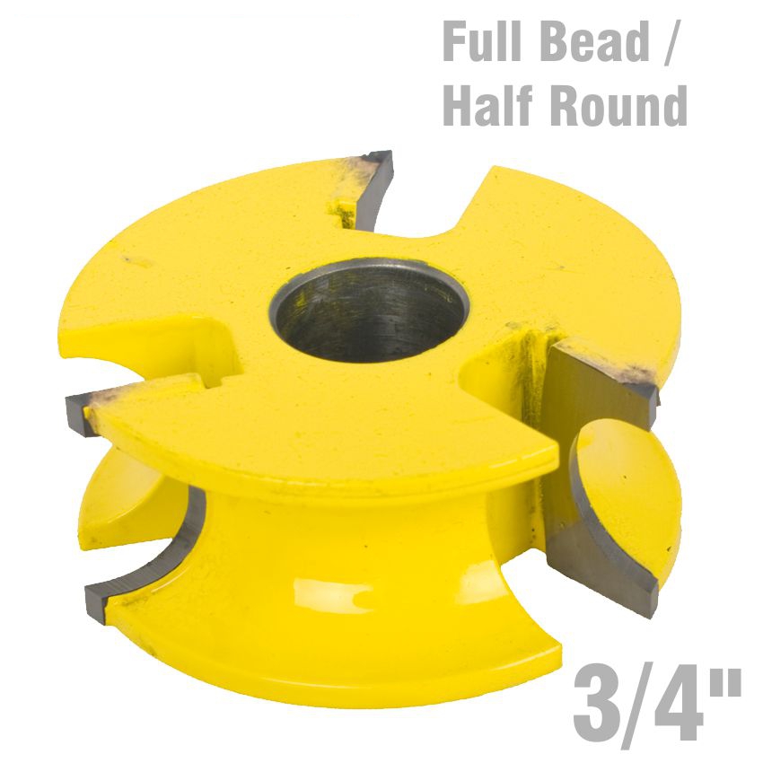FULL BEAD/HALF ROUND 3/4'