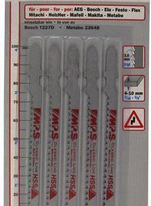 JIGSAW BLADE 100MM 8TPI T-SHANK T227D