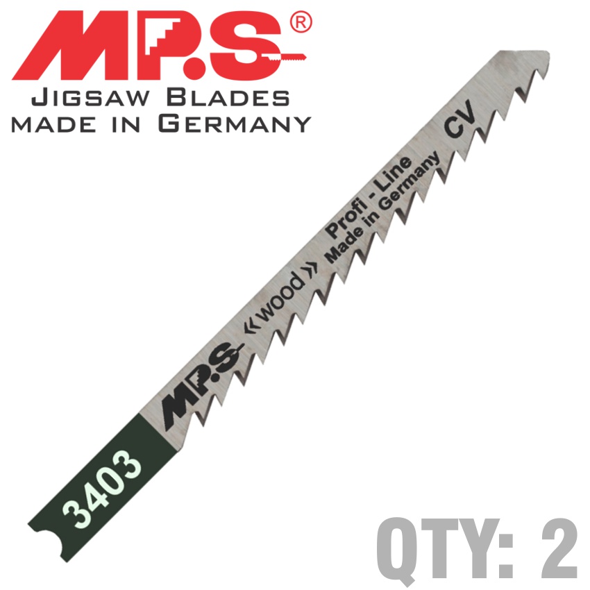 JIGSAW BLADE WOOD U-SHANK 6TPI 100MM