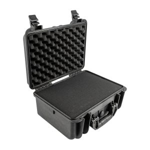 HARD CASE 430X320X230MM OD WITH FOAM BLACK WATER & DUST PROOF (382718)
