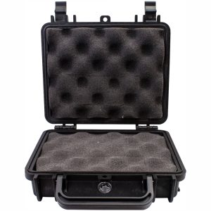 HARD CASE 190X170X60MM OD WITH FOAM BLACK WATER & DUST PROOF(171305)