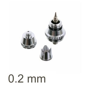 NOZZLE KIT FOR A208 AIRBRUSH 0.2MM