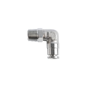 METAL PU FITTING ELBOW 4MM 1/8' M