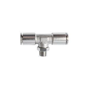 METAL PU FITTING T-JOINT 10MM 1/8' M