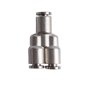 METAL PU FITTING Y-JOINT 4MM