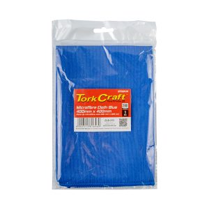 MICROFIBRE CLOTH BLUE 400MM X 400MM