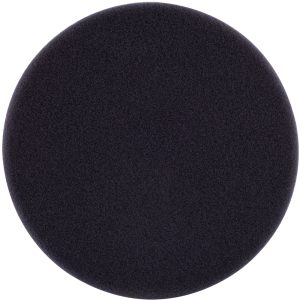 FOAM PAD HOOK AND LOOP BLACK SPONGE 150MM 6' FINISHING