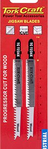 T-SHANK JIGSAW BLADE FOR WOOD 2.3MM 9TPI 95MM 2PC