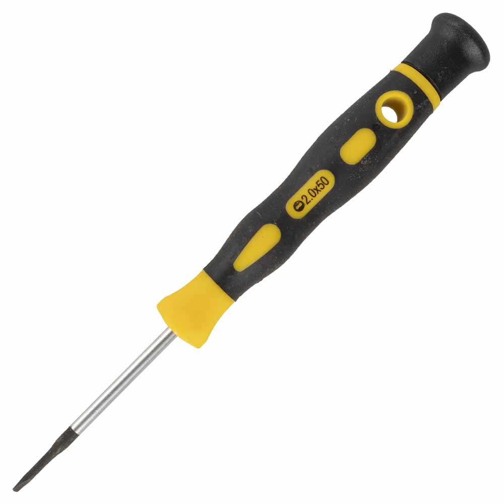 SCREWDRIVER PRECISION SLOTTED 2X50MM