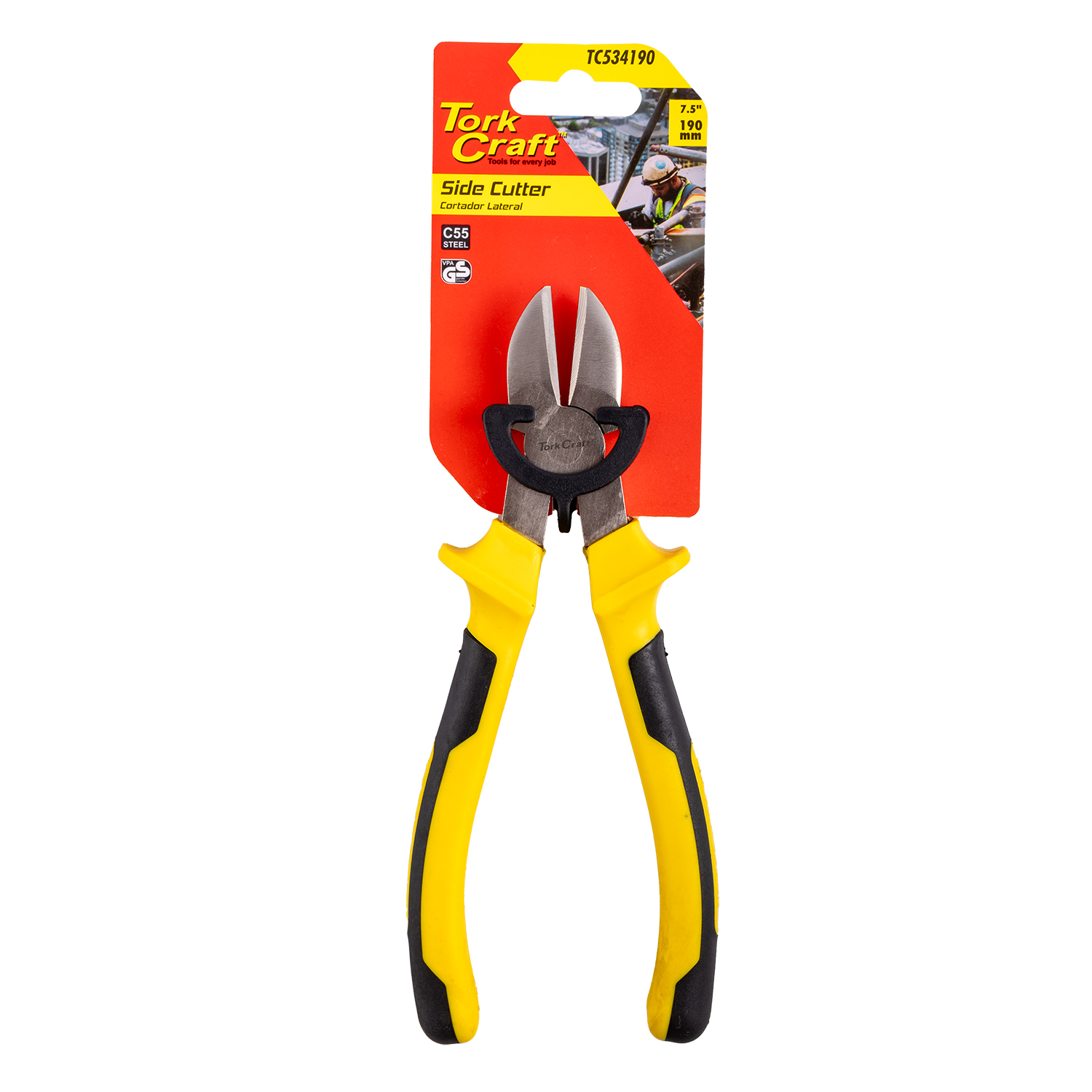 SIDE DIAGONAL CUTTER 190MM PLIERS