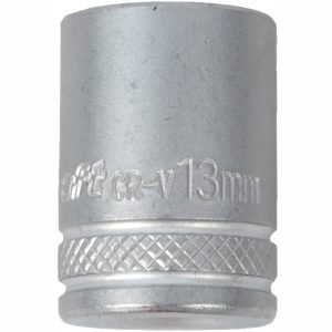 SOCKET 13MM 1/4' DRIVE CRV  12 POINT