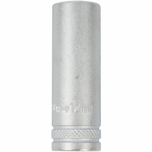 SOCKET 12MM 1/4' DR DEEP SOCKET CRV 12 POINT