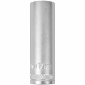 SOCKET 17MM 1/2' DR DEEP SOCKET CRV 12 POINT