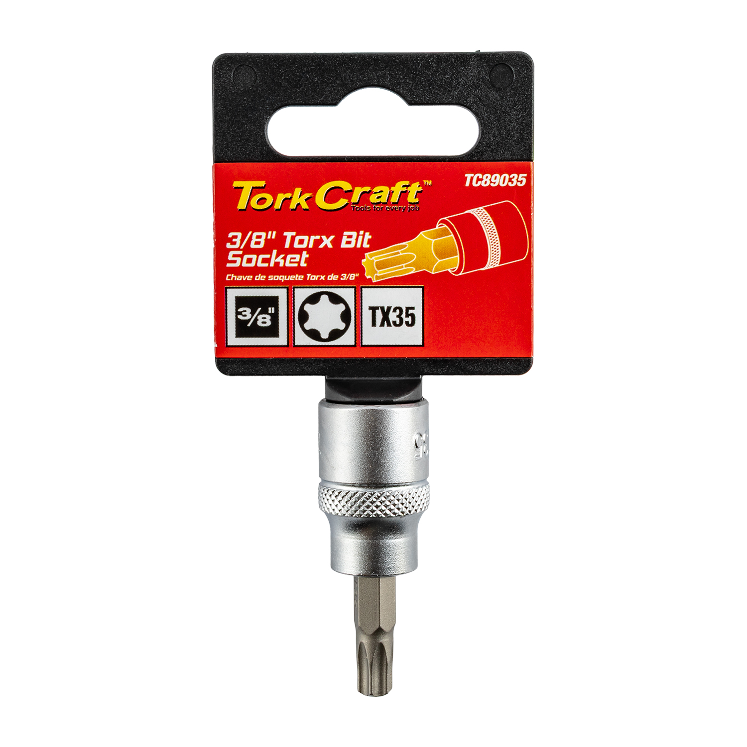 SOCKET BIT 3/8'DR TORX T35 S2