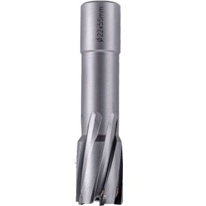ANNULAR HOLE CUTTER TCT 22 X 55MM WELD SHANK 19.05MM