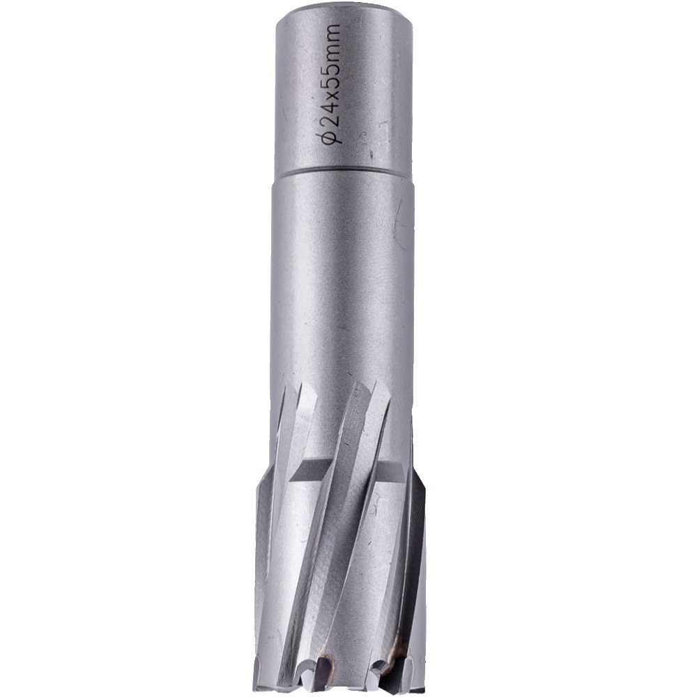 ANNULAR HOLE CUTTER TCT 24 X 55MM WELD SHANK 19.05MM