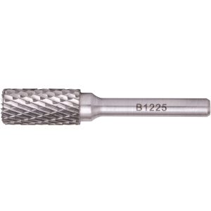 ROTARY BURR TUNGSTEN 12X25X6MM CYL.W/BOTTOM CUTTER