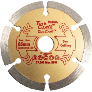 DIAMOND BLADE 85MM X 15MM SEGMENTED PROFESIONAL