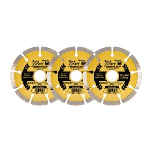 DIAMOND BLADE SEGMENTED 115MM PROFESSIONAL BULK 3 PACK SHRINK